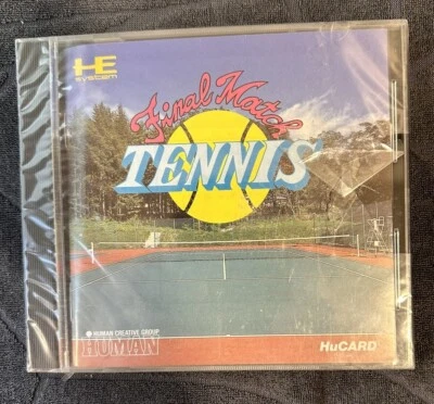 NEC PC Engine Hu Card Game Final Match Tennis Brand New in Sealed From Japan - Image 1 of 4