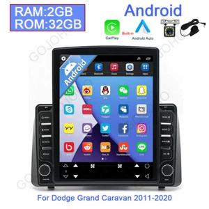 Radio de coche estéreo Android 13 APPLE Carplay GPS para Dodge Grand Caravan 2011-2020 - Imagen 1 de 20