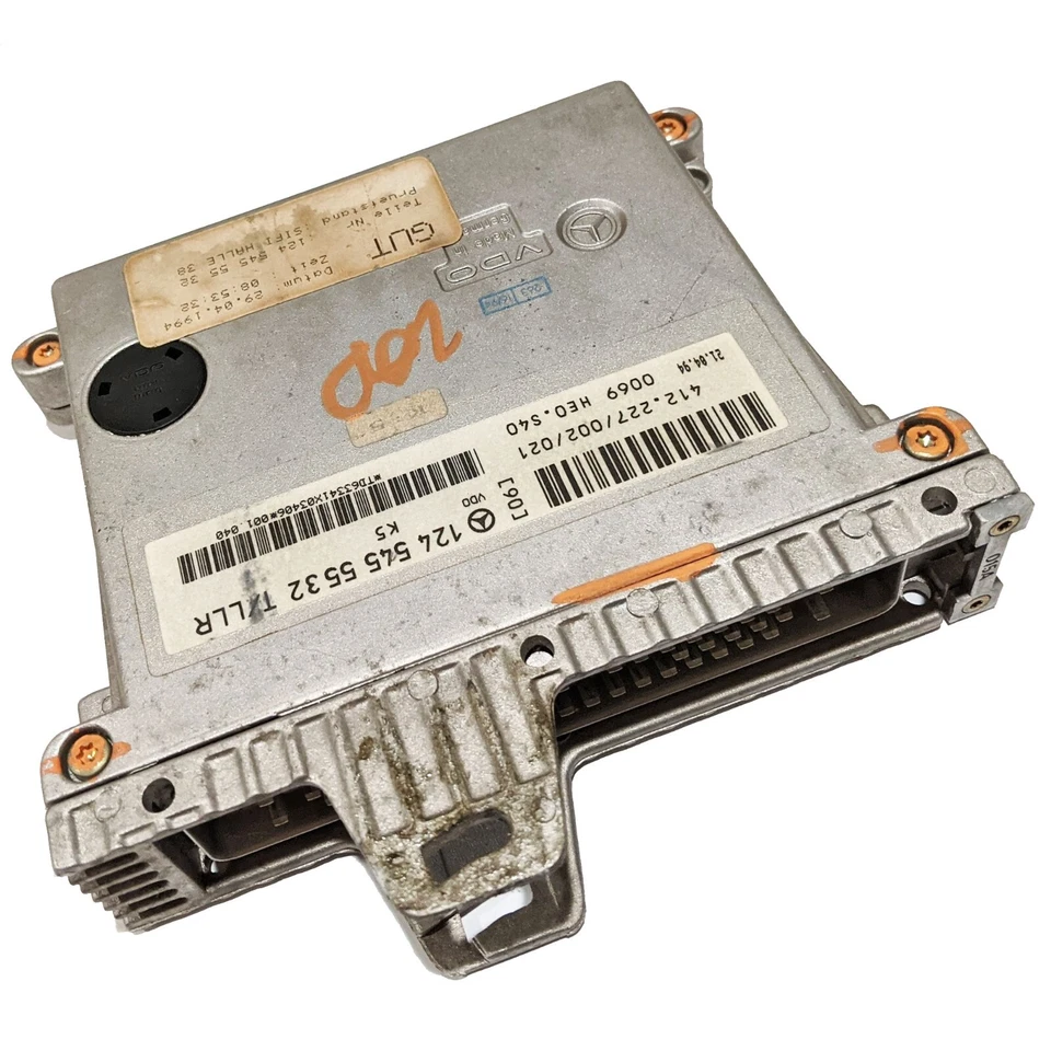 Módulo de control de crucero/ralentí fabricante de equipos originales VDO Mercedes-Benz W124 300E E320 / 1245455532 Foto 1 de 4