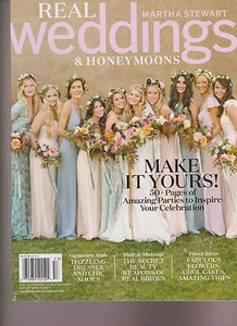 MARTHA STEWART ECHTE HOCHZEITEN & HONEYMOONS MAGAZIN HERBST 2015. - Bild 1 von 1
