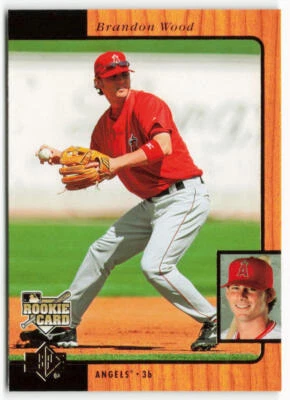 2007 Brandon Wood Upper Deck SP Rookie Edition Rookie #274 - Los Angeles Angels - Image 1 of 2