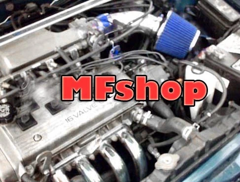 BLUE For 1990-1997 Toyota Corolla Geo Prizm 1.6L 1.8L L4 Air Intake Kit + Filter - Image 1 of 1