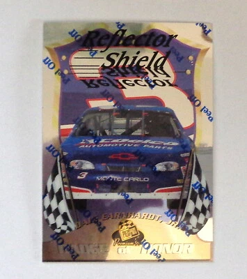 1999 Press Pass DALE EARNHARDT JR. "Reflector Shield" Badge of Honor #BH 26/27 - Image 1 of 4