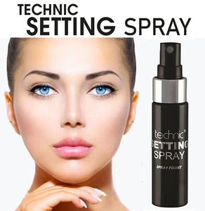 Technic Einstellung Gesichtsspray langanhaltend Fixierung Make-up Fixierer Nebel UK VERKÄUFER - Bild 1 von 1