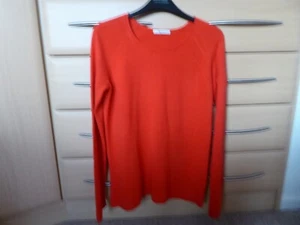 Damenpullover, rot, Rundhalsausschnitt, Größe 10, von TU Sainsbury - Bild 1 von 9