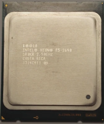 Intel Xeon E5-2640 /15MB/ 6x 2.50GHz / 7,20GT/s / LGA2011  Prozessor - Bild 1 von 2