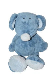Peluche Ty Beanie Babies PLUFFIES Rat JAZZY blu grigio classico topo Lovey 2005 - Foto 1 di 8