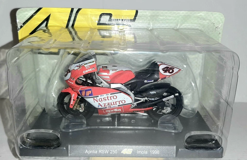 APRILIA RSW 250 IMOLA 1998  TUTTE LE MIE MOTO SCALA 1/18 - Immagine 1 di 1