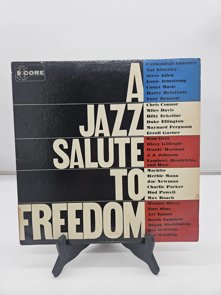 CORE~A Jazz Salute To Freedom 1961 RARE Orig 2 Disc LP Set *SIGNED* - Image 1 of 4