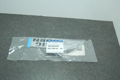 NUEVO MOPAR 55372894AA Big Horn PUERTA TRASERA CROMADA NEGRA Emblema 1500 2500 3500 Foto 1 de 4