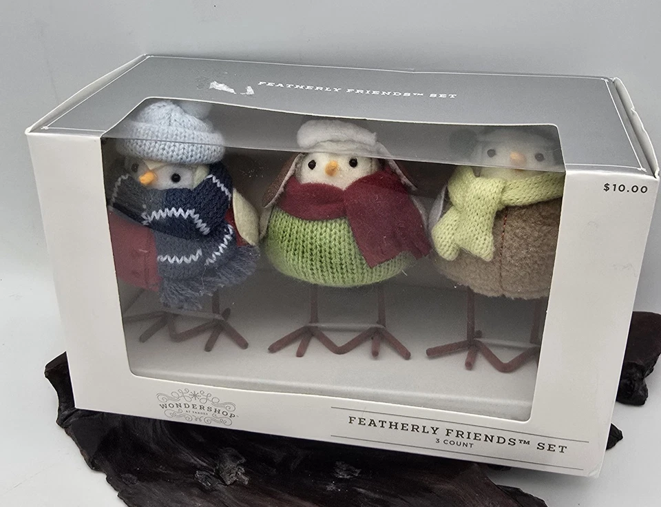 Target Wondershop Featherly Friends Mini Bird Set of 3 Scarves Target 2024