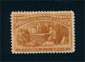 Drbobstamps US Scott #239 como nuevo bisagras en estado bastante bueno sello gato $225 - Imagen 1 de 2