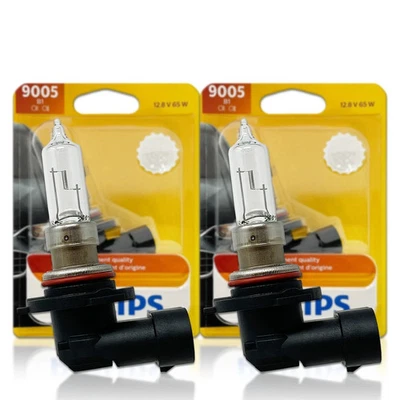 Philips Estándar OEM 9005 HB3 Faros Halógenos Bombillas 9005B1 12V 65W Paquete de 2 Foto 1 de 4