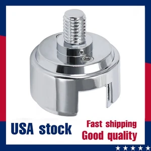 Chrome Mounting Adapter Eaton-Fuller 13/15/18 70589 1/2"-13 Thread-On Silver - Picture 1 of 15