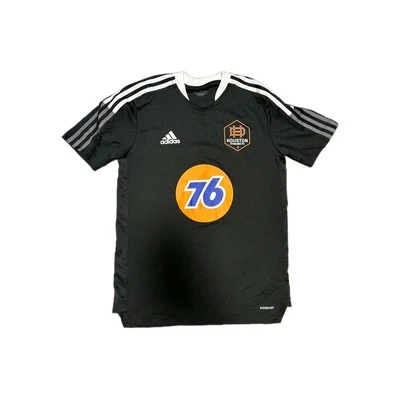 Houston Dynamo FC Soccer Jersey Mens Large Short Sleeve 76 ADIDAS  - Image 1 of 4
