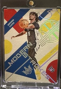 Stephon Castle 2024-25 Panini Court Kings RC Rookie Modern Strokes #8 21/125 - Picture 1 of 6