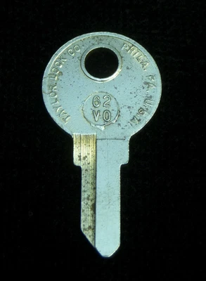 62VO LLAVE EN BLANCO: BMW 501, 502; PUERTA DE AUTOBÚS VW 1950-1953; VOLVO puerta 444 445 1950-56 Foto 1 de 4