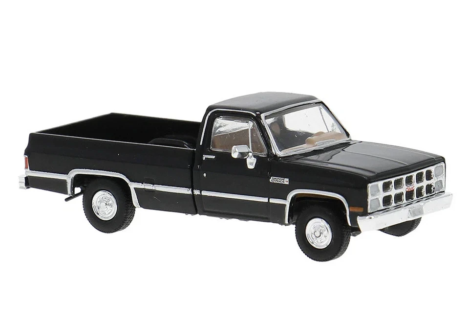 Camioneta Brekina 1/87 HO 1981 GMC Sierra Grande negra 19663 NUEVA Foto 1 de 1