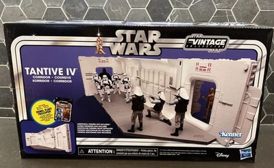 🔥 COLECCIÓN VINTAGE STAR WARS: CORREDOR TANTIVE IV CON EX SOLDADO DE FLOTA REBELDE Foto 1 de 4