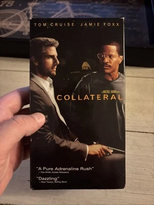 Collateral VHS 2004 Tom Cruise Jamie Foxx Dreamworks Rated R - Good Condition - Image 1 of 4