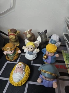 Fisher Price Little People Nativity Lot Of 9 Figures - Picture 1 of 3