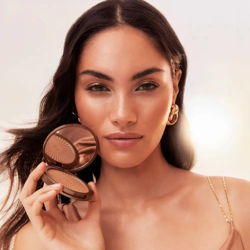 ORIFLAME GIORDANI GOLD ESSENZA BRONZING POWDER sun-kissed glow high luminosity - Image 1 of 1