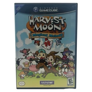 Estuche e insertos auténticos para juegos Harvest Moon Magical Melody (Nintendo GameCube) - Imagen 1 de 4