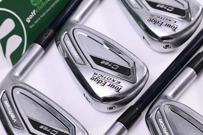 Tour Edge C722 Irons / 5-PW / Stiff Flex Fujikura Ventus Blue 8 Shafts - Image 1 of 4