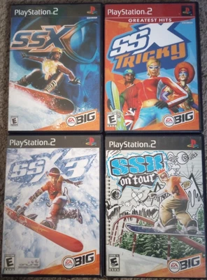 SSX Game Lot (Sony PlayStation 2, 2000-05) ***TESTED*** - Image 1 of 4