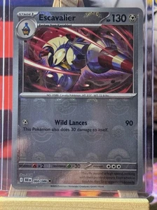 Pokemon TCG - Escavalier - 060/086 - (Poke Ball Pattern) - SV: Black Bolt NM - Picture 1 of 10