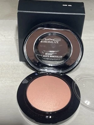 MAC Mineralize Blush WARM SOUL FULL SIZE 0.10 OZ/ 3.2g New In Box Authentic - Image 1 of 4