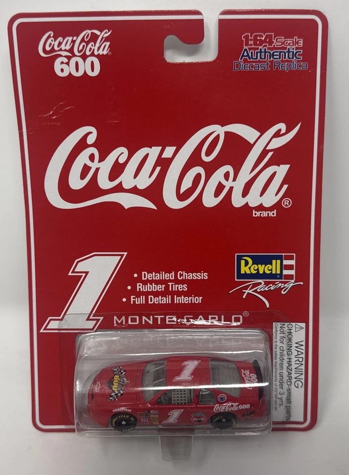 1997 Revell Racing Coca Cola 600 Monte Carlo Die Cast #1 Car 1:64 - Image 1 of 2