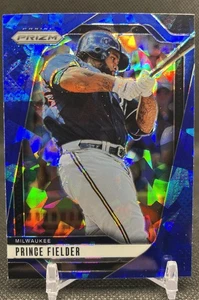 2025 Panini Prizm PRINCE FIELDER Blue Ice Prizm! - Milwaukee Brewers - Picture 1 of 2