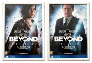 Juego de póster promocional Beyond Two Souls RARO PS3 42 cm x 59 cm - Imagen 1 de 3