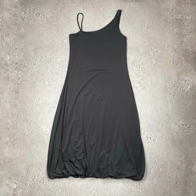 Sarah Pacini 复古女式灰色连衣裙前卫经典 L 码灰色  — 第 1/4 张图片