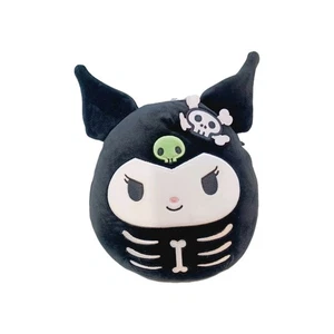 Peluche Hello Kitty Squishmallows Kuromi Skeleton 8 pulgadas Halloween nuevo con etiquetas - Imagen 1 de 6