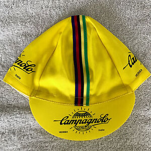 Campagnolo Cycling Cap - Bike Hat - White, Black, Yellow or All Three