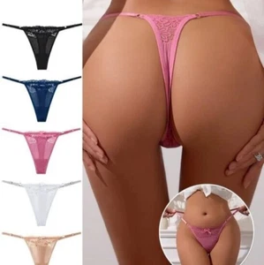 1pc Women's Sexy Lace Trousers Adjustable Low Waist Underwear - Picture 1 of 15