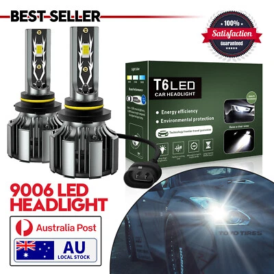 2X 9006 HB4 LED Fog Light Bulbs Kit 6000K 100W for 2007-2010 Infiniti G35 G37 AU - image 1 of 4
