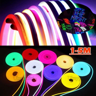 WONDERLAND_2020 Waterproof Lighting LED Strip Neon Flex Rope Strips Light Adapters Connector 12V