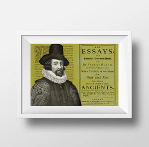 Francis Bacon Scientist Portrait Poster - Picture 1 of 4