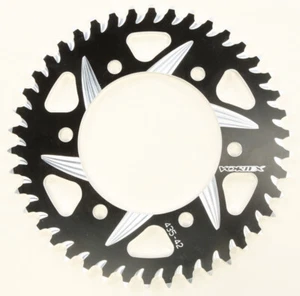 Vortex Cat5 Rear Aluminum Sprocket 42T Black 520 Kaw Suzuki Yamaha 435ZK-42 - Picture 1 of 1