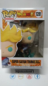 Funko Pop! DRAGON BALL SUPER Animation N° 1281 Super Sayan Trunks (F14) - Imagen 1 de 3