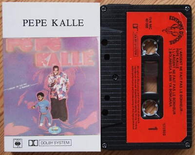 Pépé Kallé ‎– L'Argent Ne Fait Pas Le Bonheur! (‎IVAMC 065) 1989 KENYA CASSETTE - Image 1 of 3