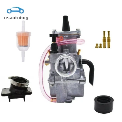 NUEVO Carburador lateral plano Racing con colector de admisión para Yamaha YZ85 YZ80 Foto 1 de 4