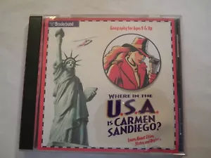 ¿Dónde está Carmen Sandiego? PC CD-ROM Game-Win 95/Win3.1/Mac - Imagen 1 de 4