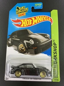 HOT WHEELS 2015 HW WORKSHOP PORSCHE 934 TURBO RSR BLACK FACTORY SEALED - Picture 1 of 3