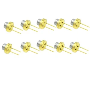 10pc 685nm 680nm 35mw Red 5.6mm TO18 Single Transverse Mode Laser Diodes - Picture 1 of 4