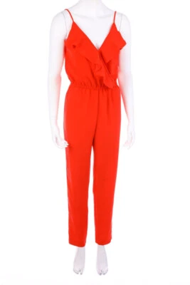 H&M CONSCIOUS Jumpsuit Volants D 38 rot - Bild 1 von 4