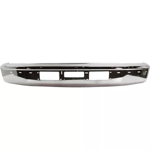 Front Steel Bumper Face Bar Chrome For 1992-1997 Ford F150 F250 F350 Pickup - Picture 1 of 6